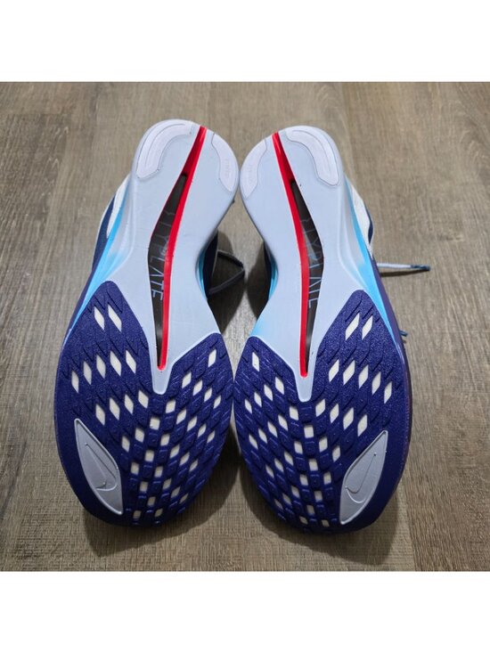 Nike ZoomX Streakfly 2 Running Shoes Men\'s US 11 HF6416-001 Ghost Blue Void Carb